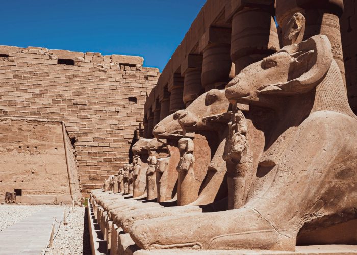 Excursión a Luxor y Asuán desde Bahía de Makadi en 2 Días: Columnas y arquitectura del Templo de Karnak