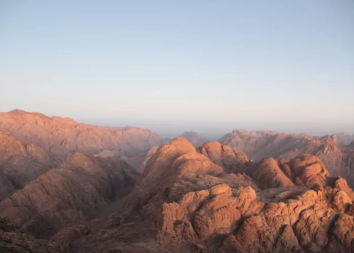 Excursión a Santa Catalina y Monte de Moisés desde Sharm El Sheij – Vista panorámica del Monte Sinaí