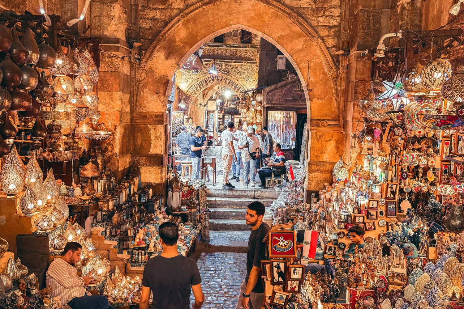 Excursión a El Cairo y Guiza desde Makadi en 1 Día – Bazar Khan El-Khalili