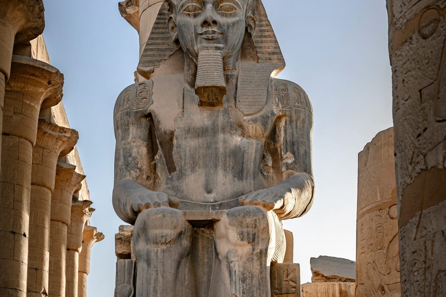 Viaje a Egipto 9 días: Templos de Luxor y Karnak en la Orilla Oriental del Nilo, esplendor faraónico.