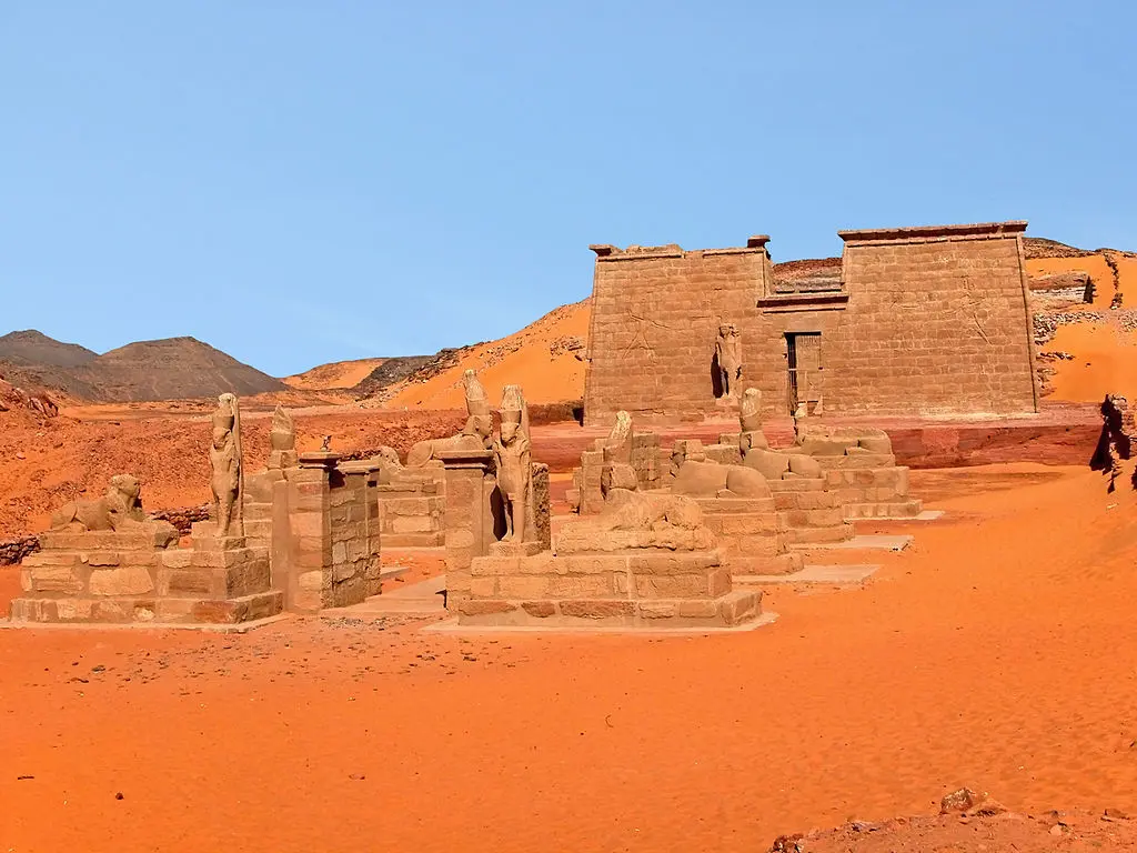 Wadi el‑Seboua: Vista del Templo