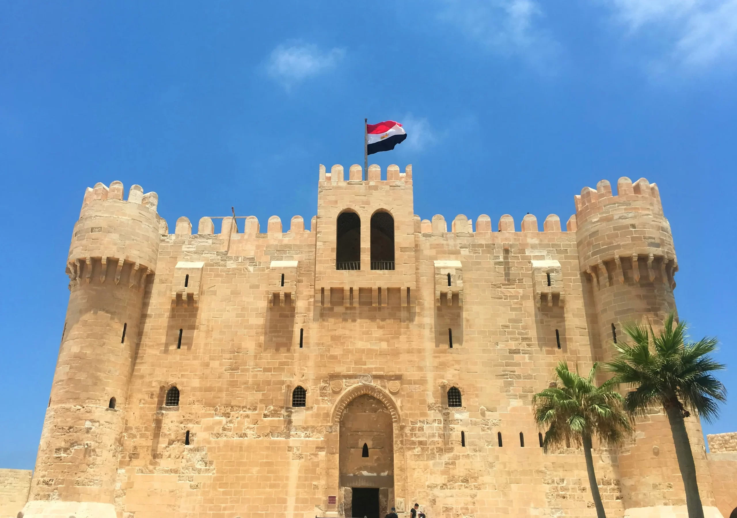 La Ciudad de Alejandría en Egipto – Vista panorámica de la Ciudadela de Qaitbey en Alejandría