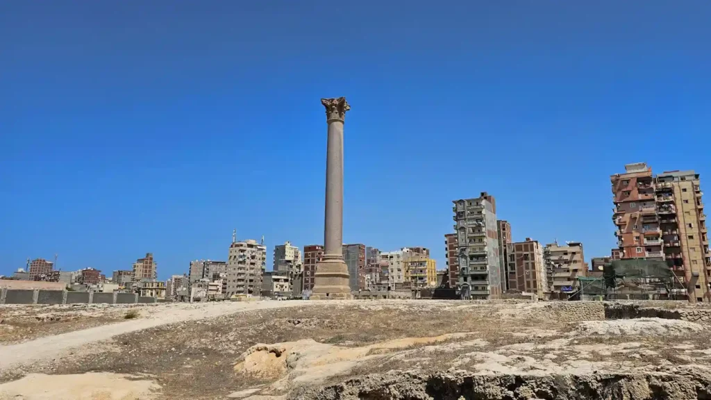 El Pilar de Pompeyo en Alejandría