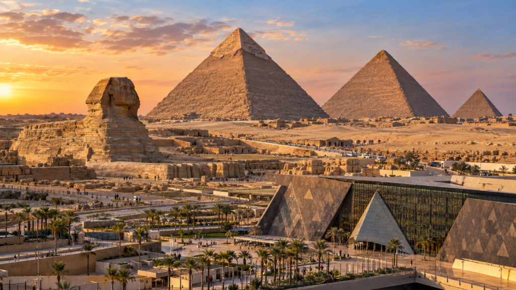 La Ciudad de Guiza en Egipto