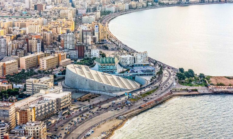 La Ciudad de Alejandría en Egipto