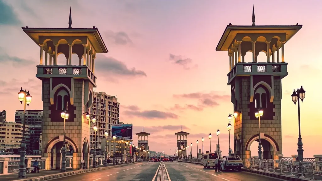 La Ciudad de Alejandría en Egipto