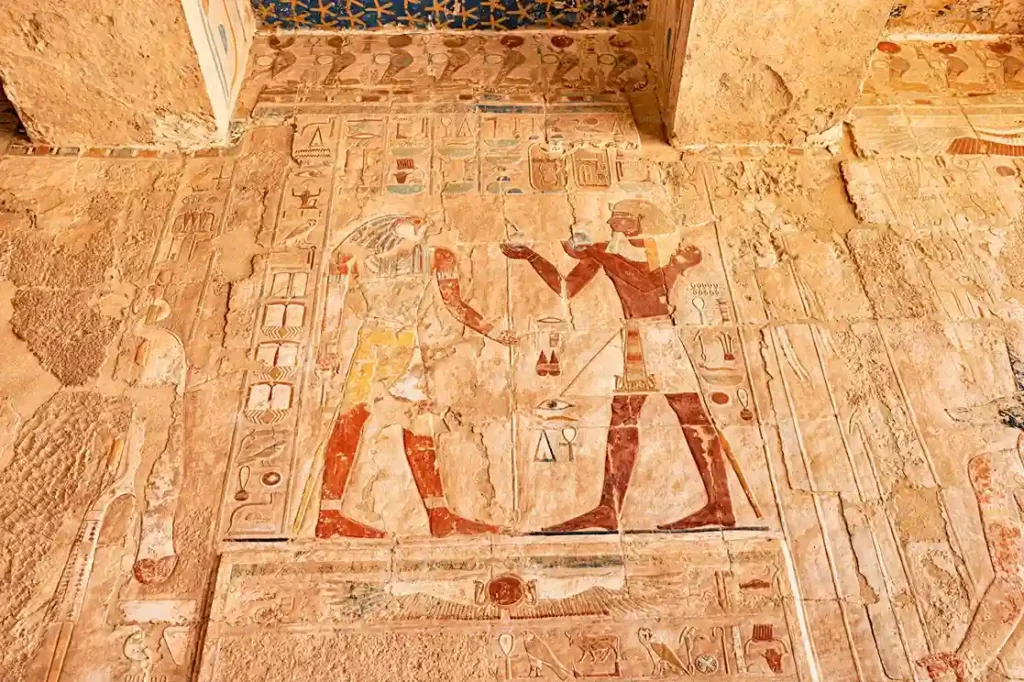 Curiosidades del templo de Hatshepsut