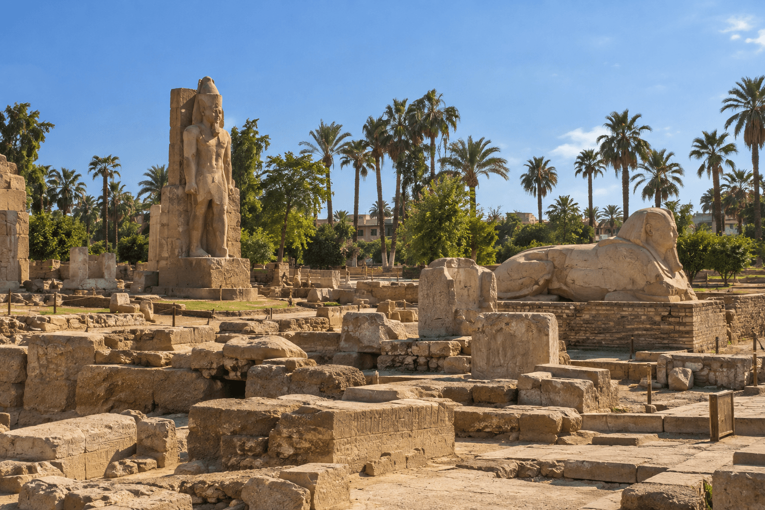 La Ciudad de Menfis en Egipto