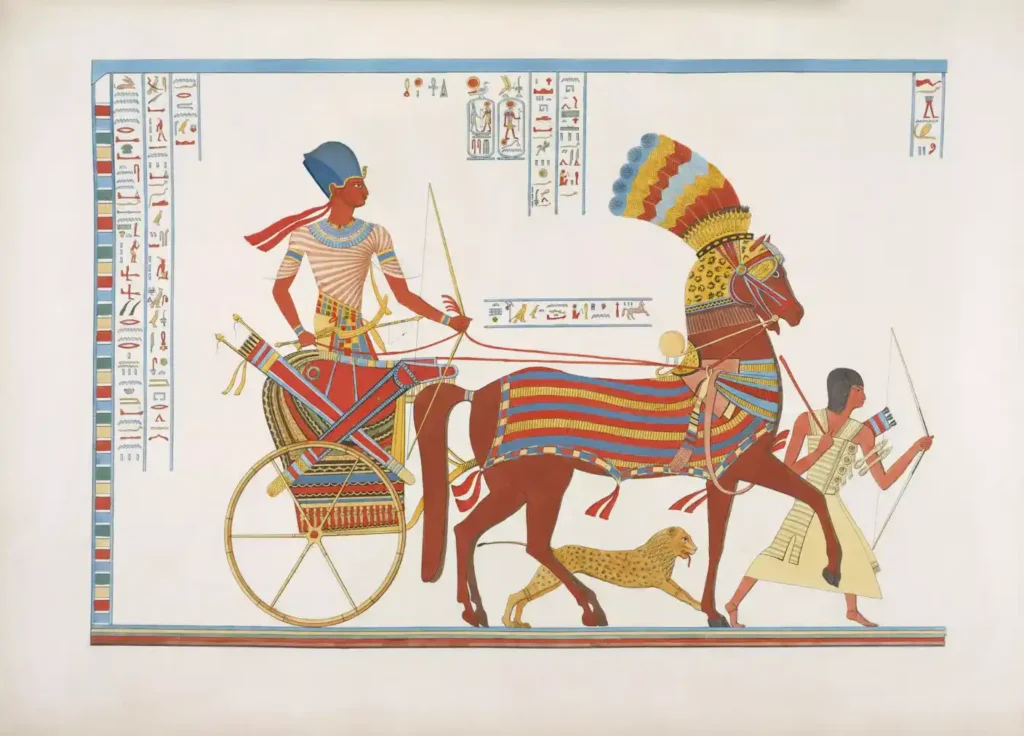 la estatua de Ramsés II